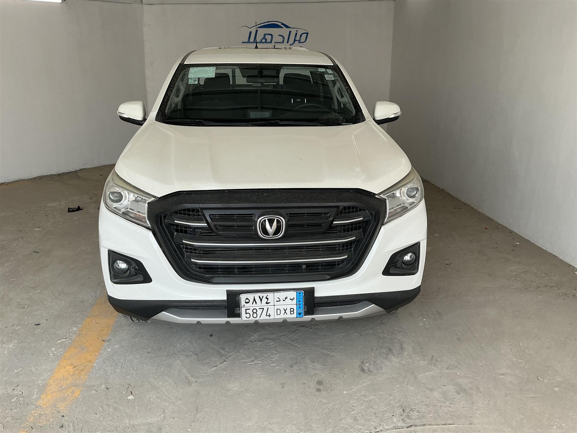 شانجان هنتر ابك اب عمارتين ديزل تيربو دفع رباعي  المحرك يحتاج توضب